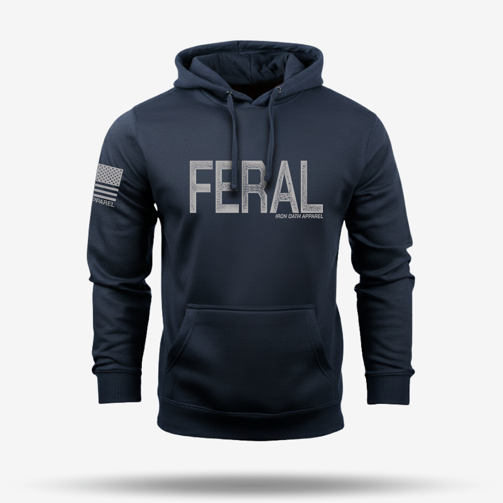 Feral Distressed Hoodie