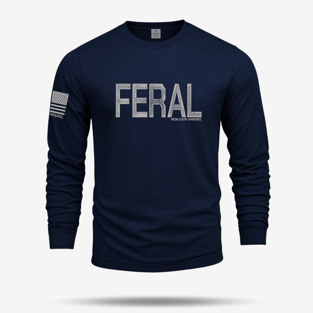 Feral Distressed Long Sleeve