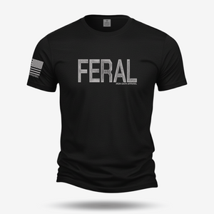 Feral Distressed T Shirt