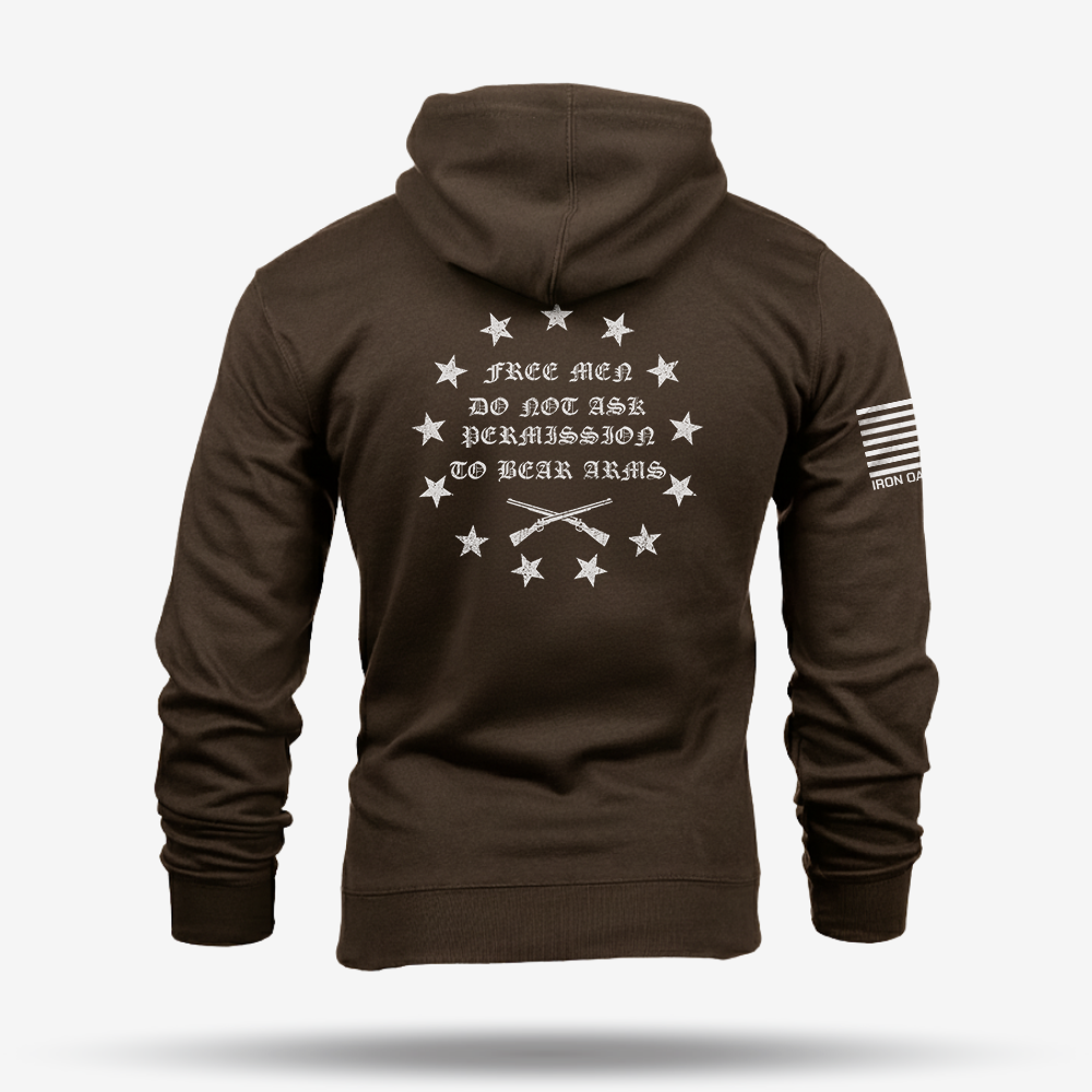 Free Men Do Not Ask Permisson Hoodie