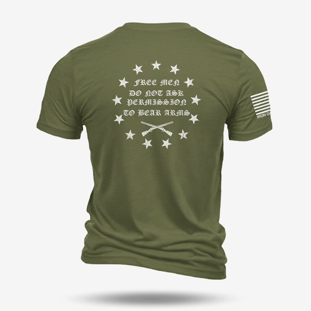 Free Men Do Not Ask Permisson T Shirt