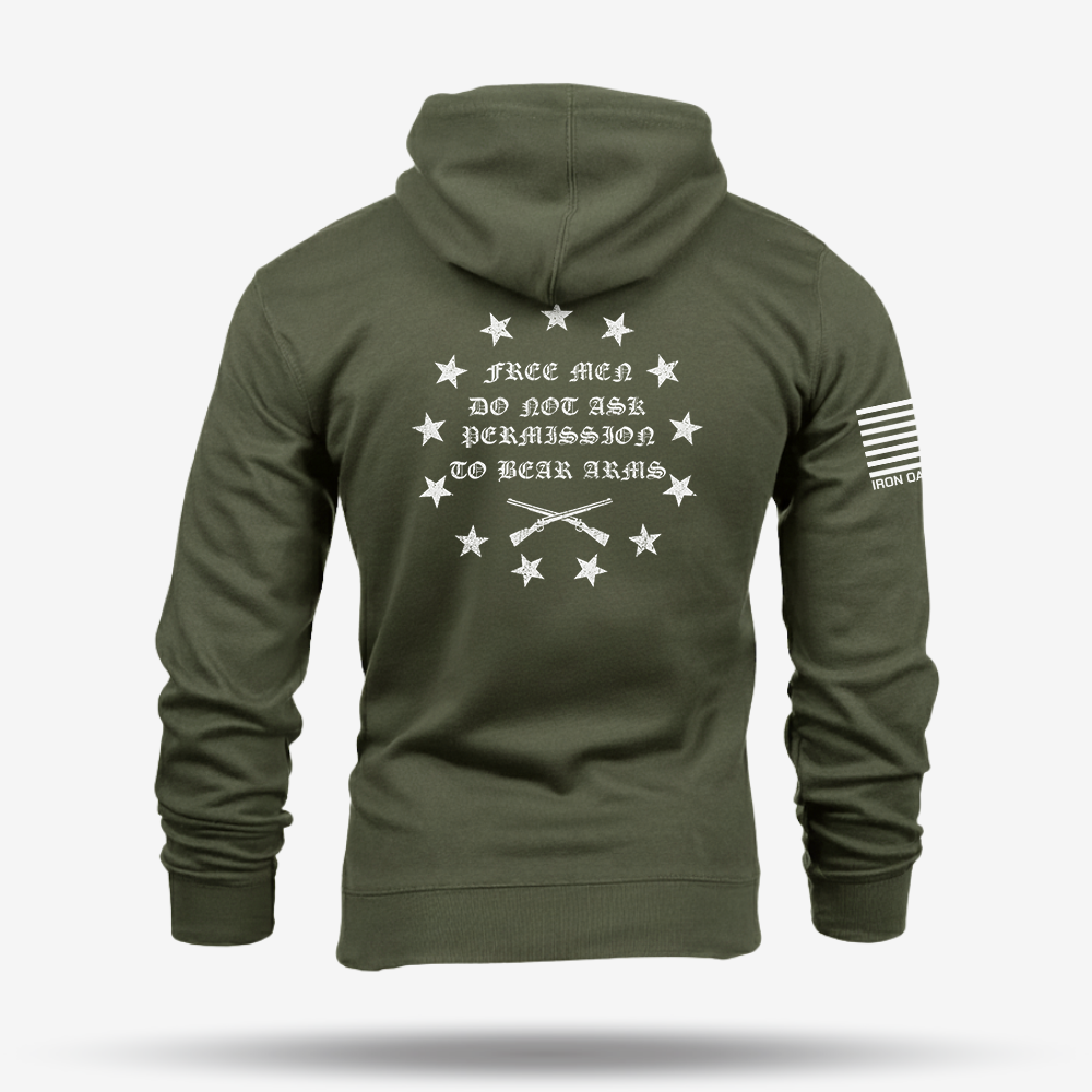 Free Men Do Not Ask Permisson Hoodie