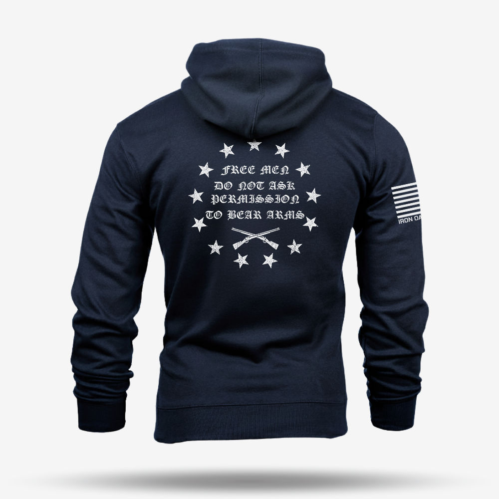 Free Men Do Not Ask Permisson Hoodie