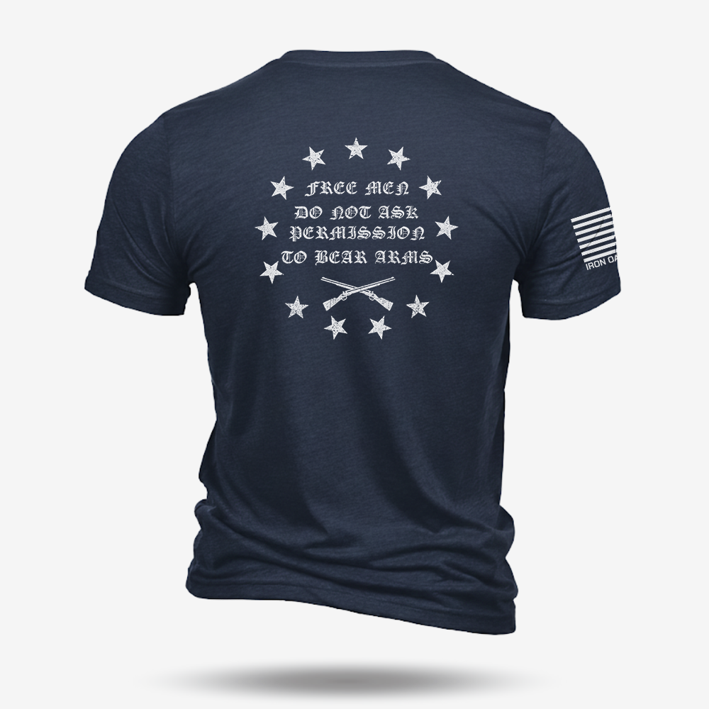 Free Men Do Not Ask Permisson T Shirt