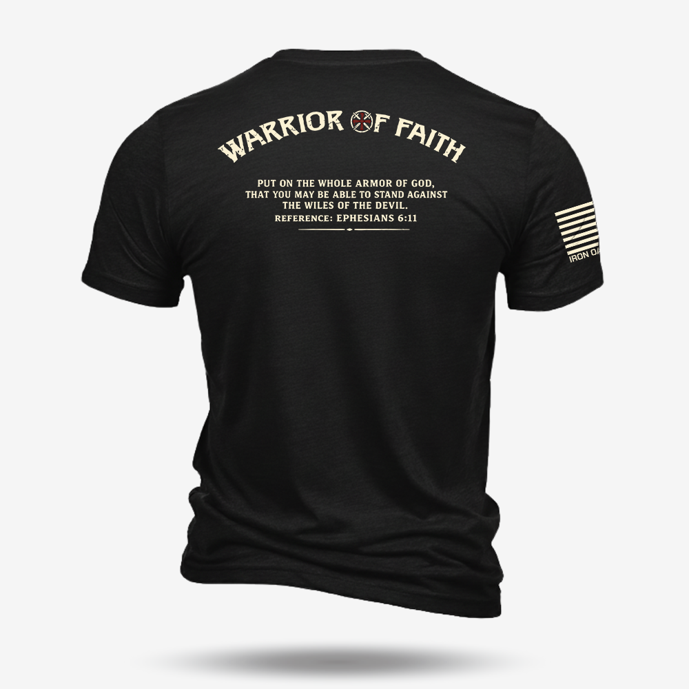 Faith Warrior Crest T Shirt