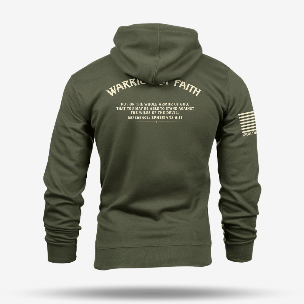 Faith Warrior Crest Hoodie