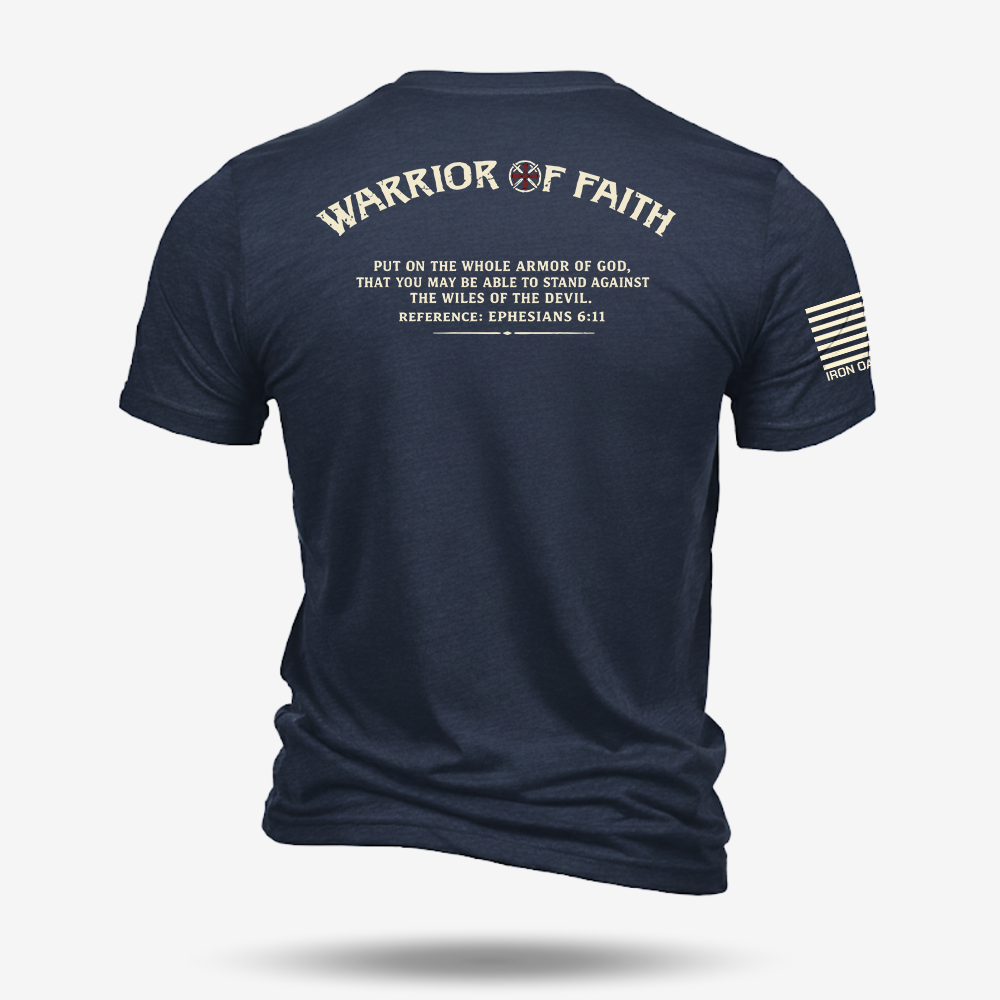 Faith Warrior Crest T Shirt