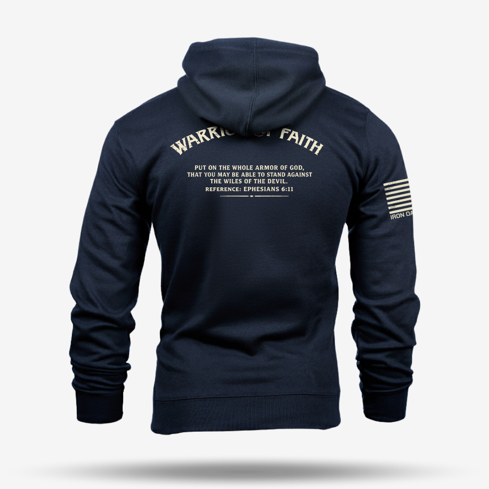 Faith Warrior Crest Hoodie