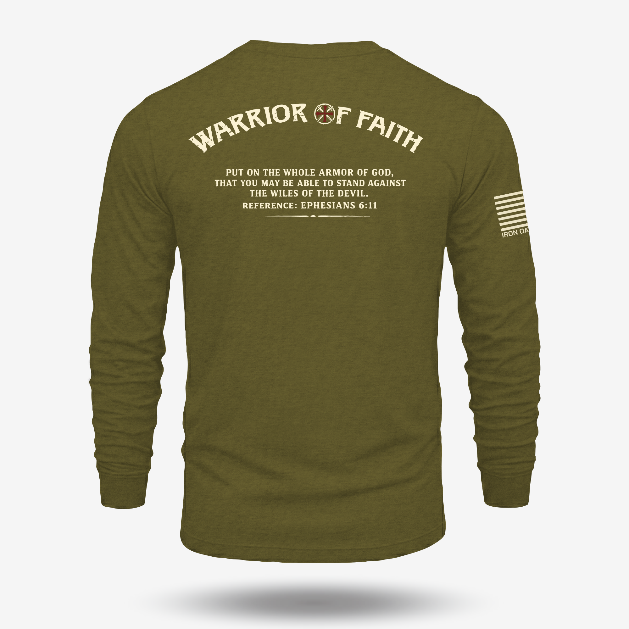 Faith Warrior Crest Long Sleeve