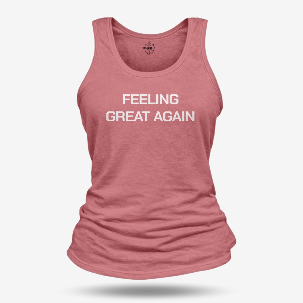 Feeling Great Again Women's Racerback Tank