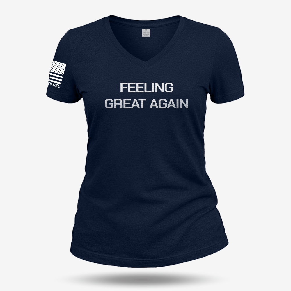 Feeling Great Again Women's V-Neck