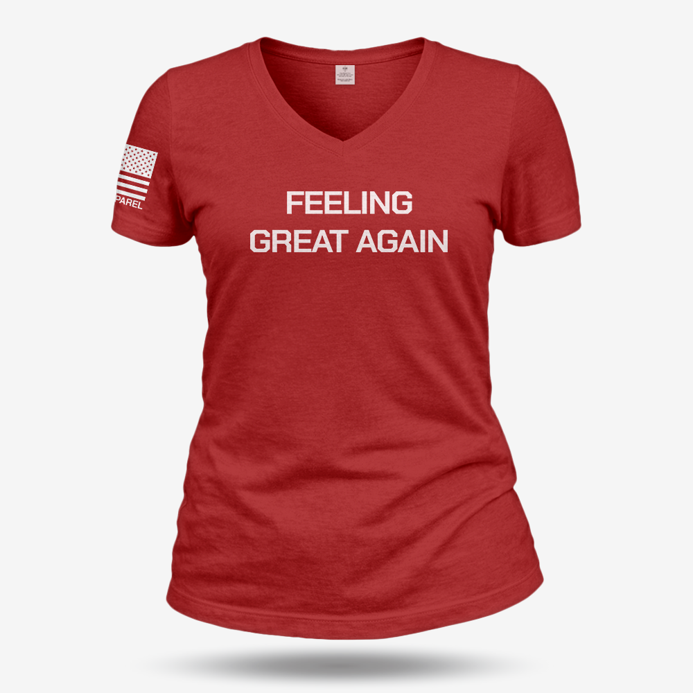 Feeling Great Again Women's V-Neck
