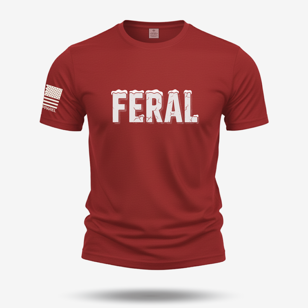 Feral Holiday T Shirt