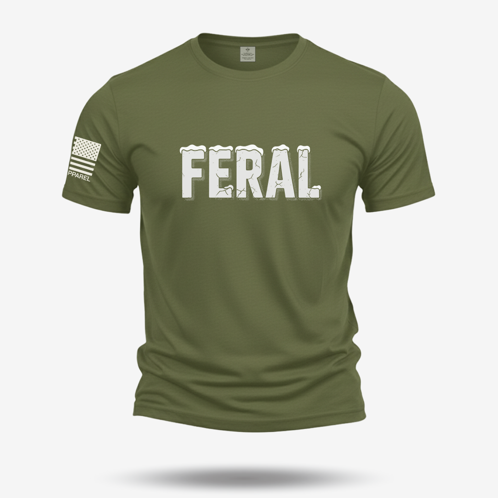 Feral Holiday T Shirt