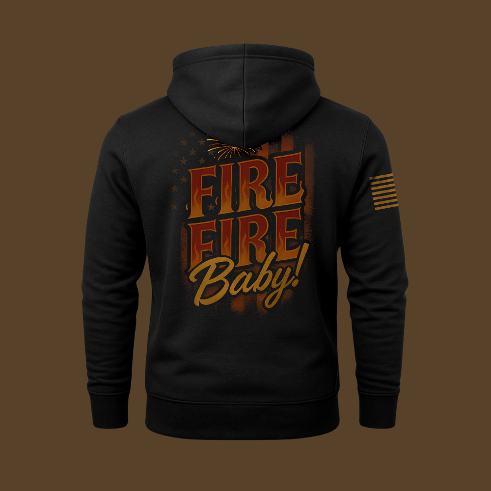Fire Fire, Baby Hoodie