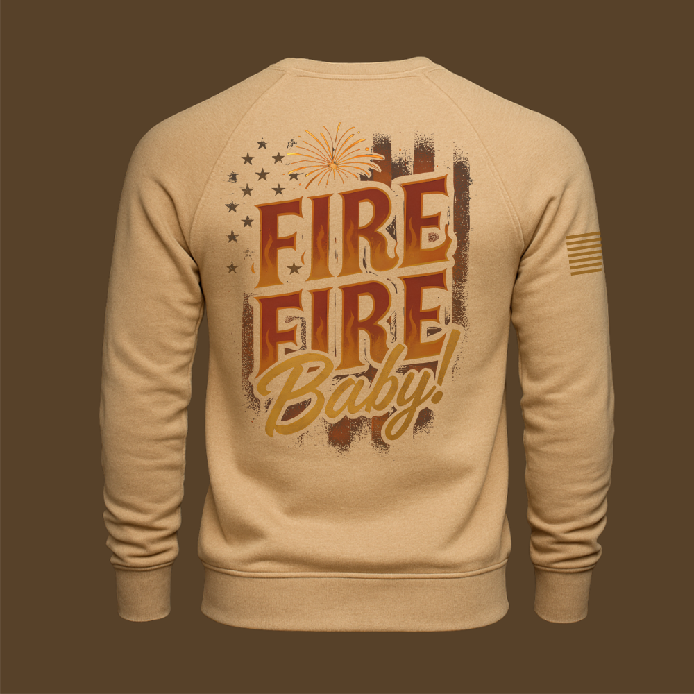 Fire Fire, Baby Sweatshirt