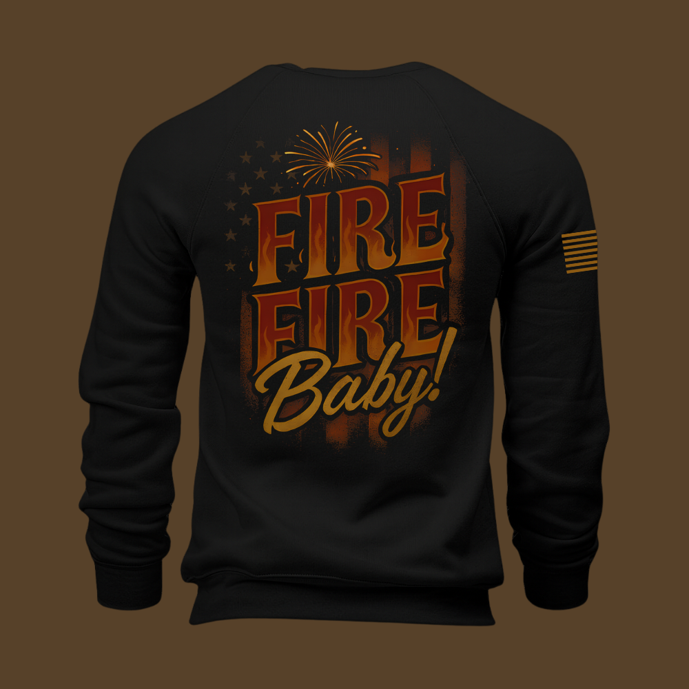 Fire Fire, Baby Sweatshirt