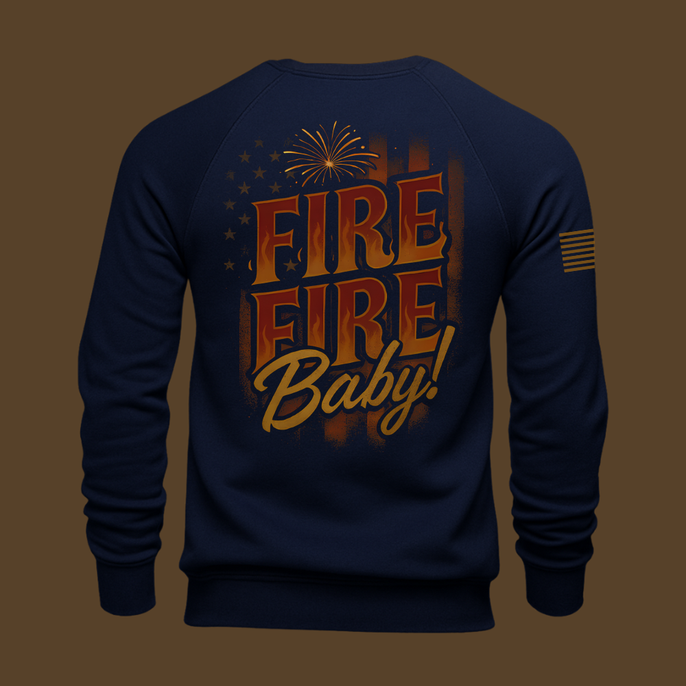 Fire Fire, Baby Sweatshirt