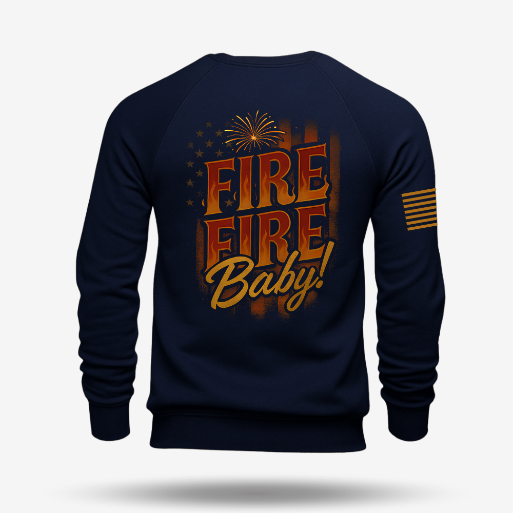 Fire Fire, Baby Sweatshirt