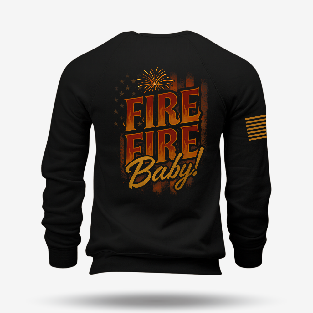 Fire Fire, Baby Sweatshirt