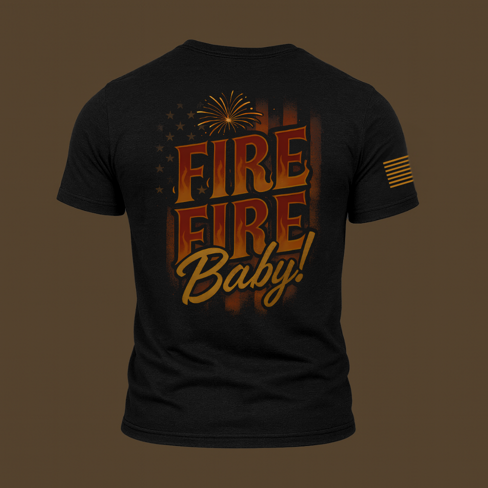 Fire Fire, Baby T Shirt