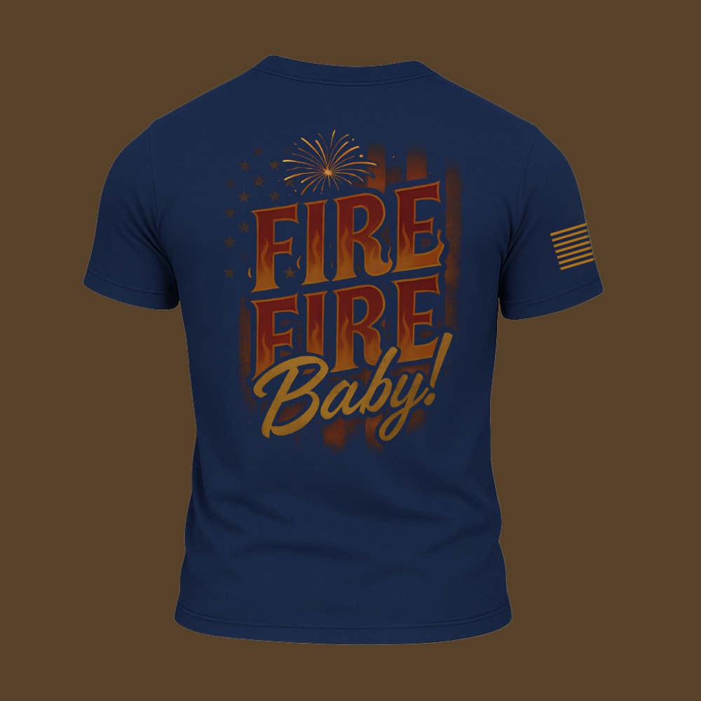 Fire Fire, Baby T Shirt