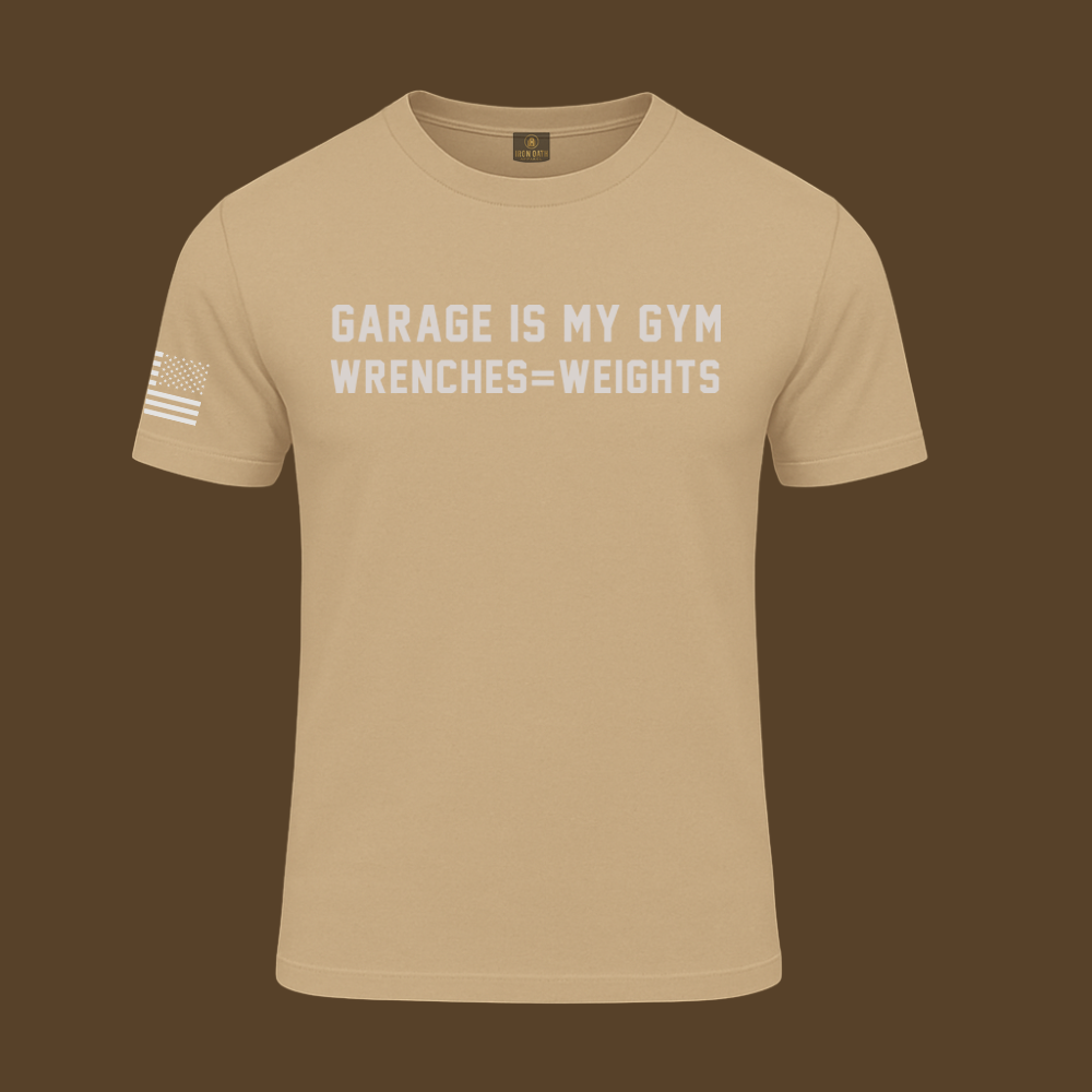 Garage Is My Gym T Shirt
