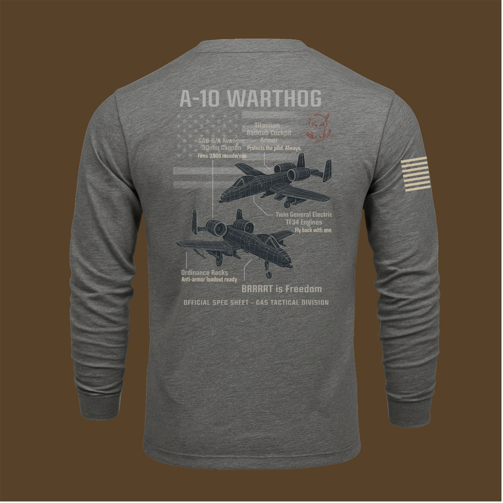 A-10 Schematic Long Sleeve