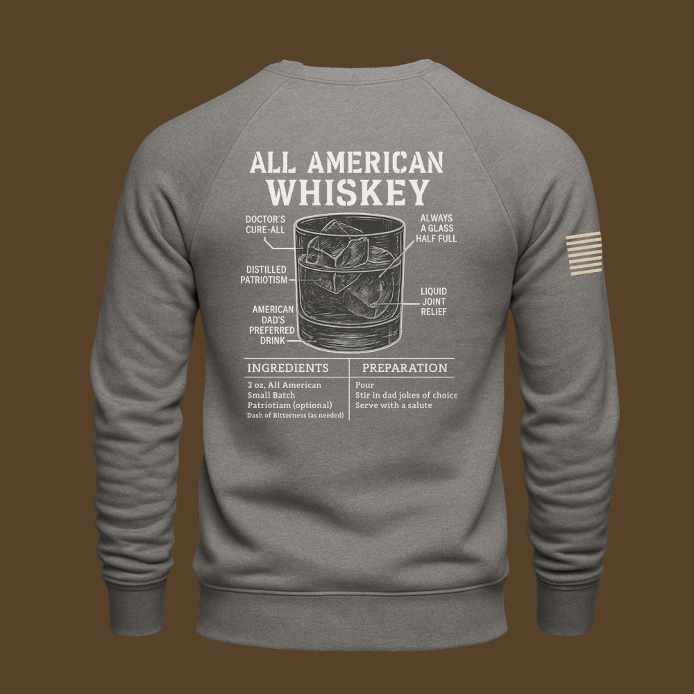 All American Whiskey Sweatshirt