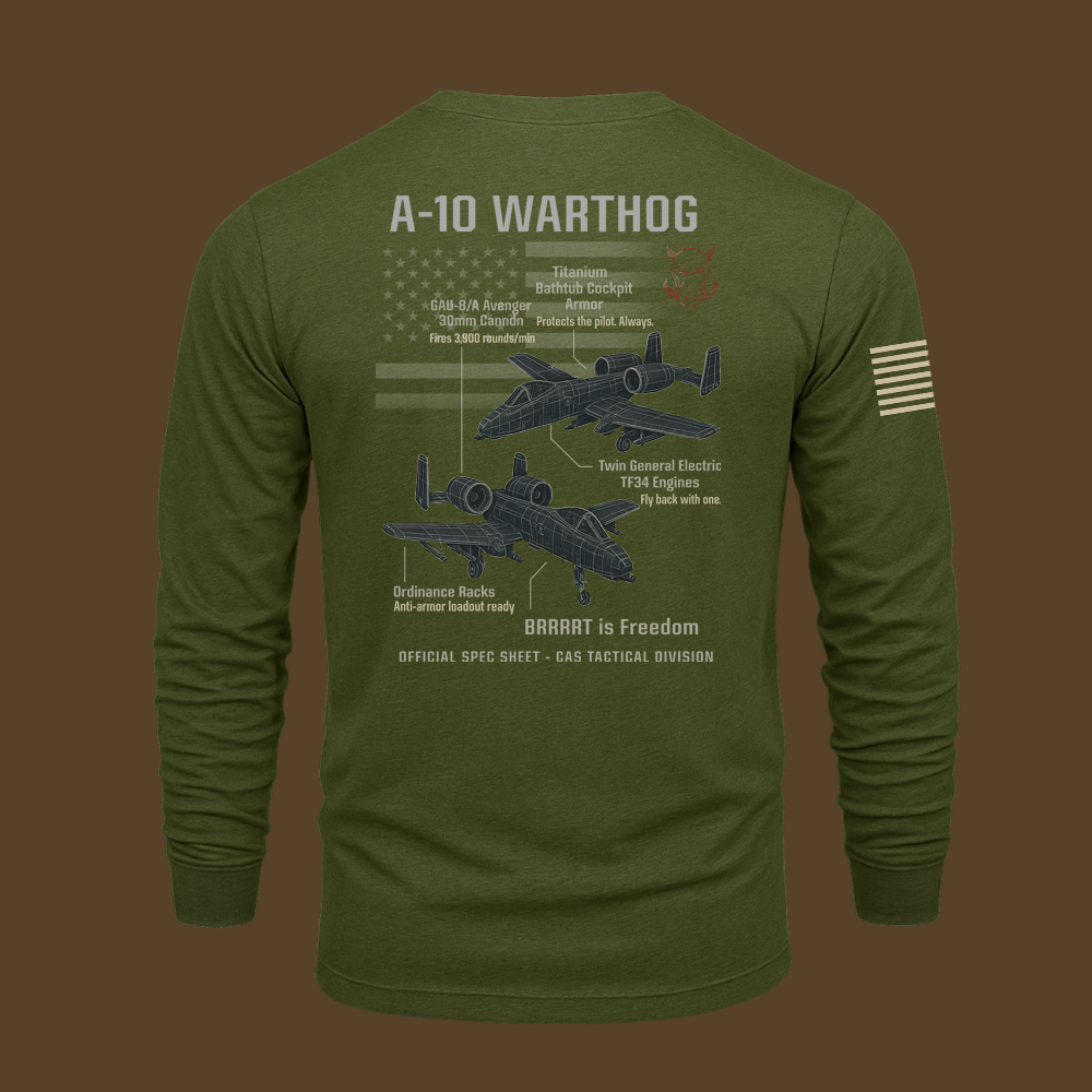A-10 Schematic Long Sleeve
