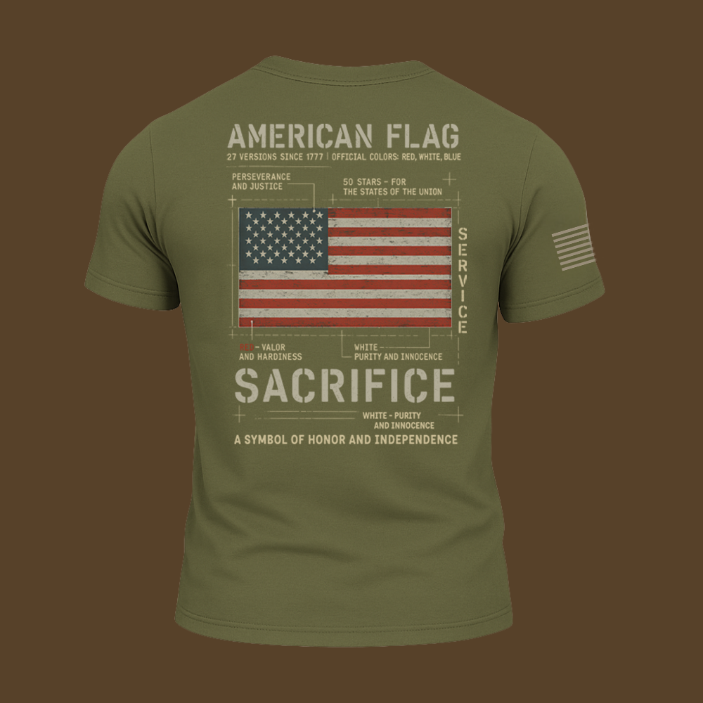 American Flag T Shirt