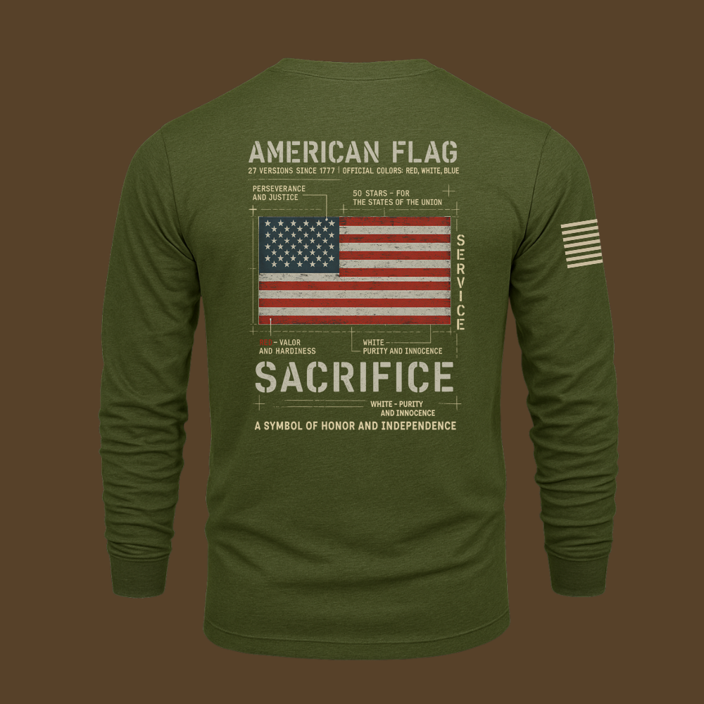 American Flag Long Sleeve