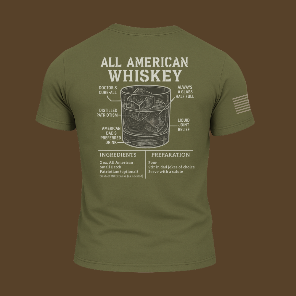 All American Whiskey T Shirt