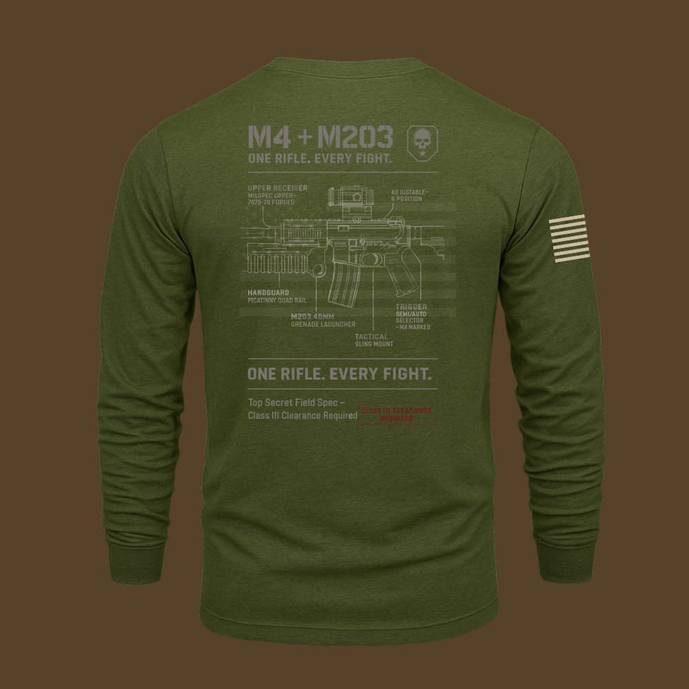 M4 Schematic Long Sleeve