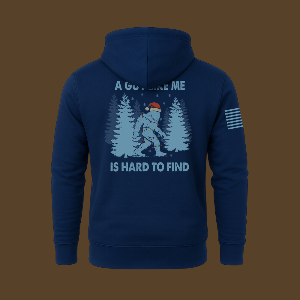 Hard To Find Christmas Bigfoot Hoodie