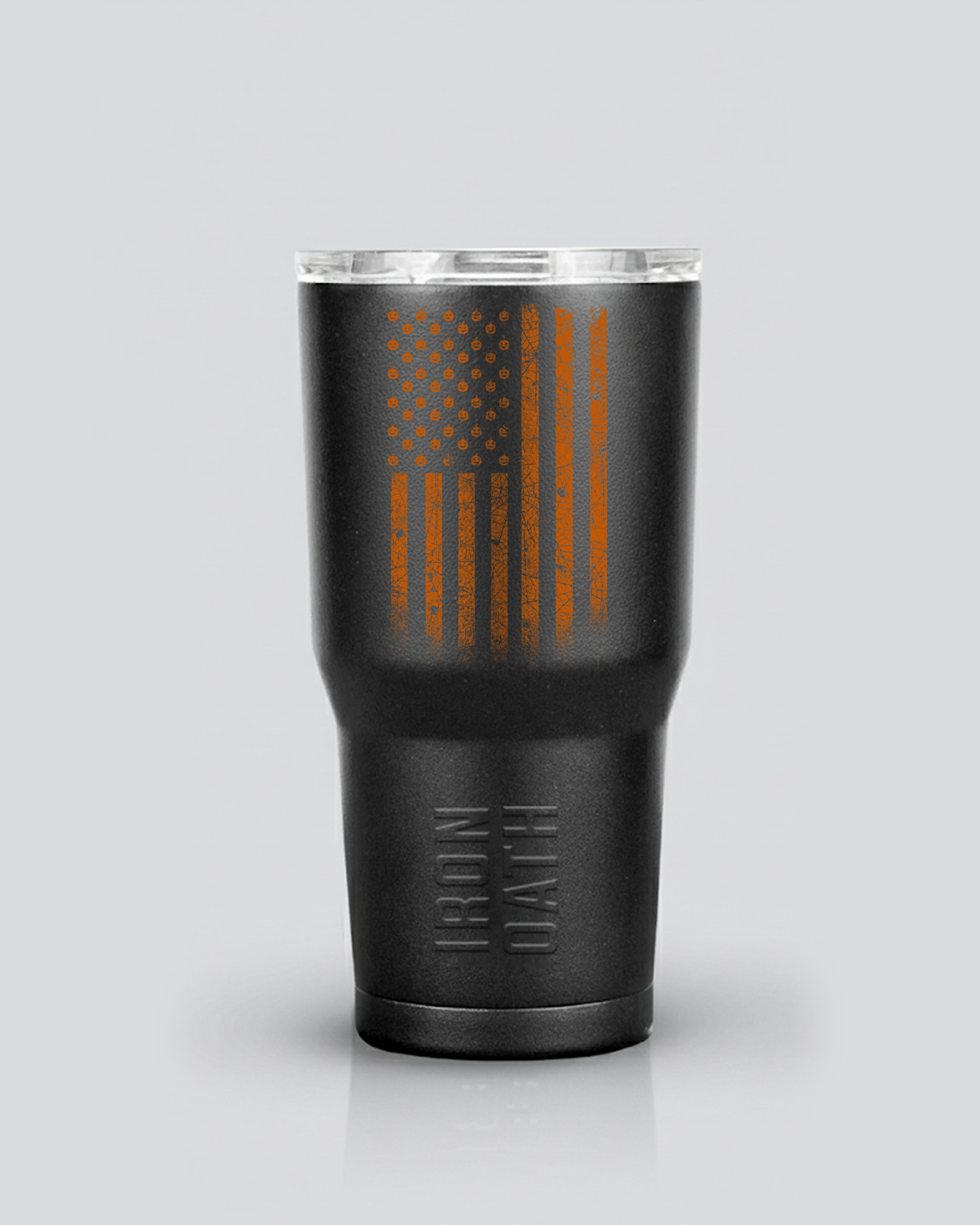 Haunted Patriot Iron Oath Tumbler