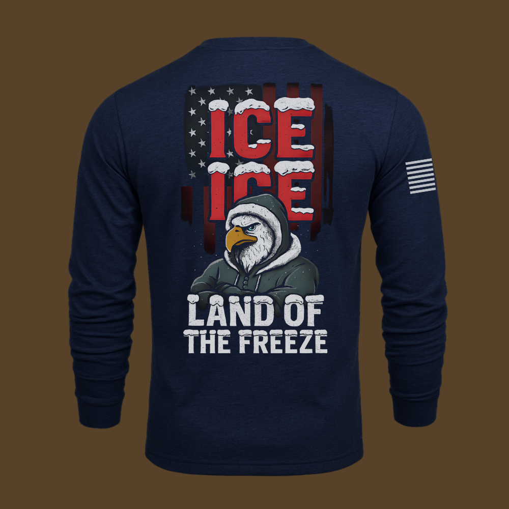 Ice Ice Land Of The Freeze Long Sleeve