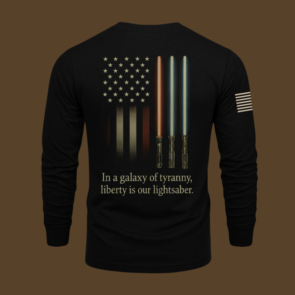 Stars, Stripes & Sabers Long Sleeve