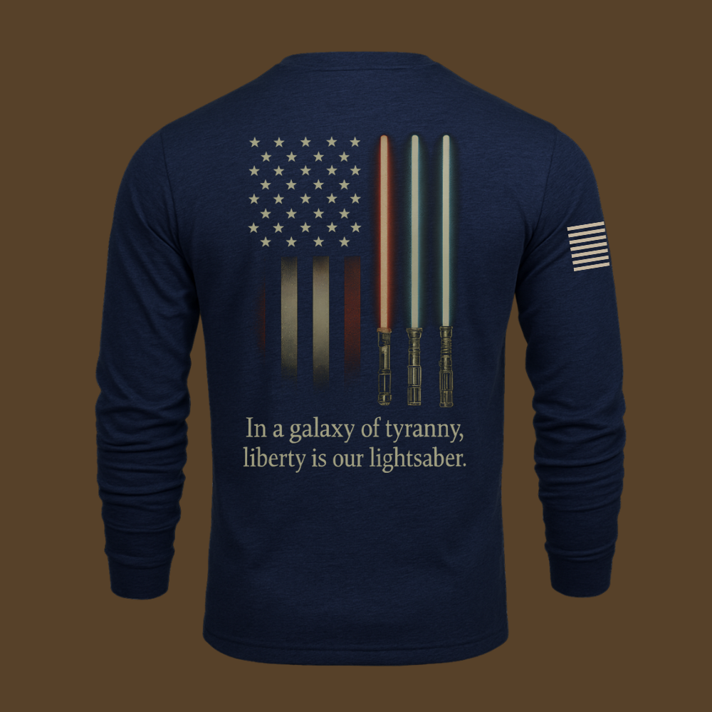 Stars, Stripes & Sabers Long Sleeve