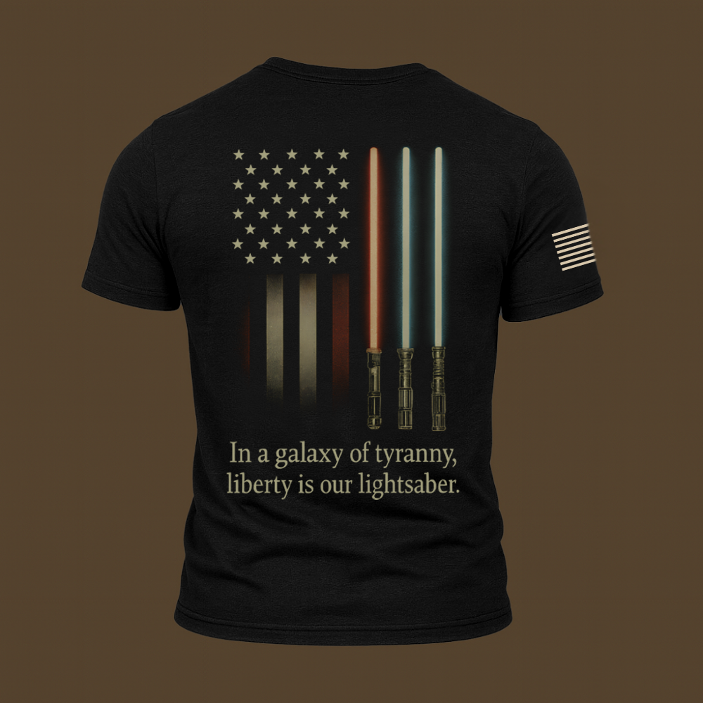 Stars, Stripes & Sabers T Shirt