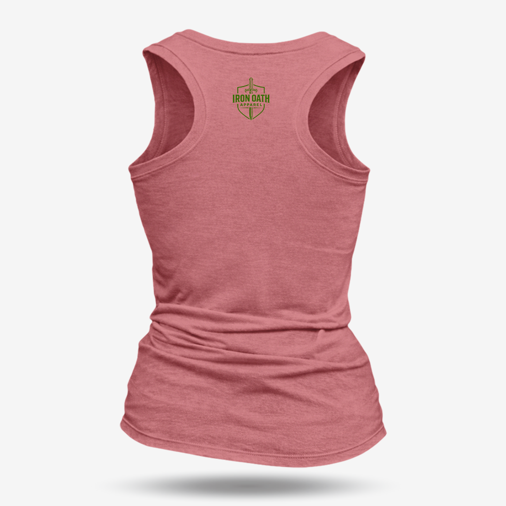 Kiss Me I'm Patriotic Women's Racerback Tank