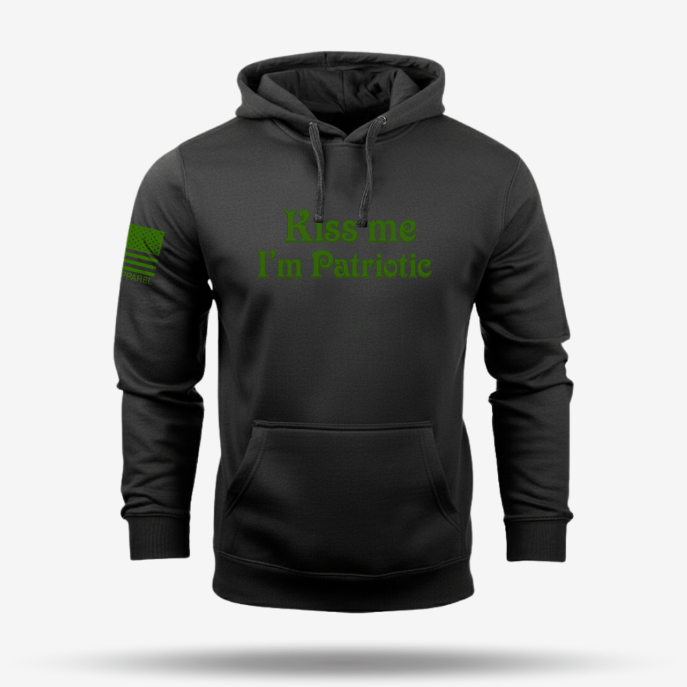 Kiss Me I'm Patriotic Hoodie