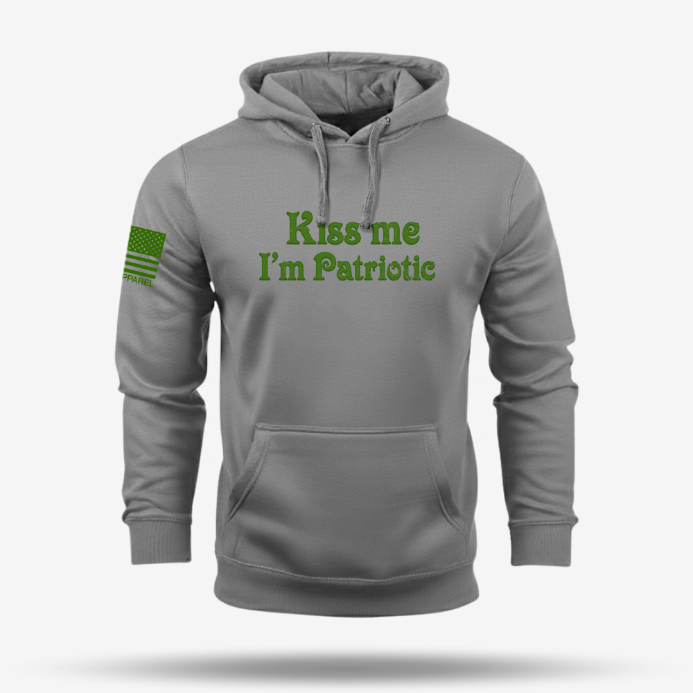 Kiss Me I'm Patriotic Hoodie