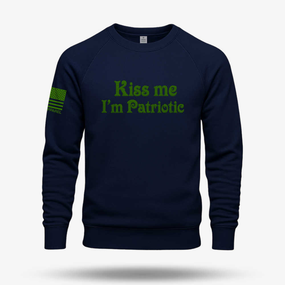 Kiss Me I'm Patriotic Sweatshirt
