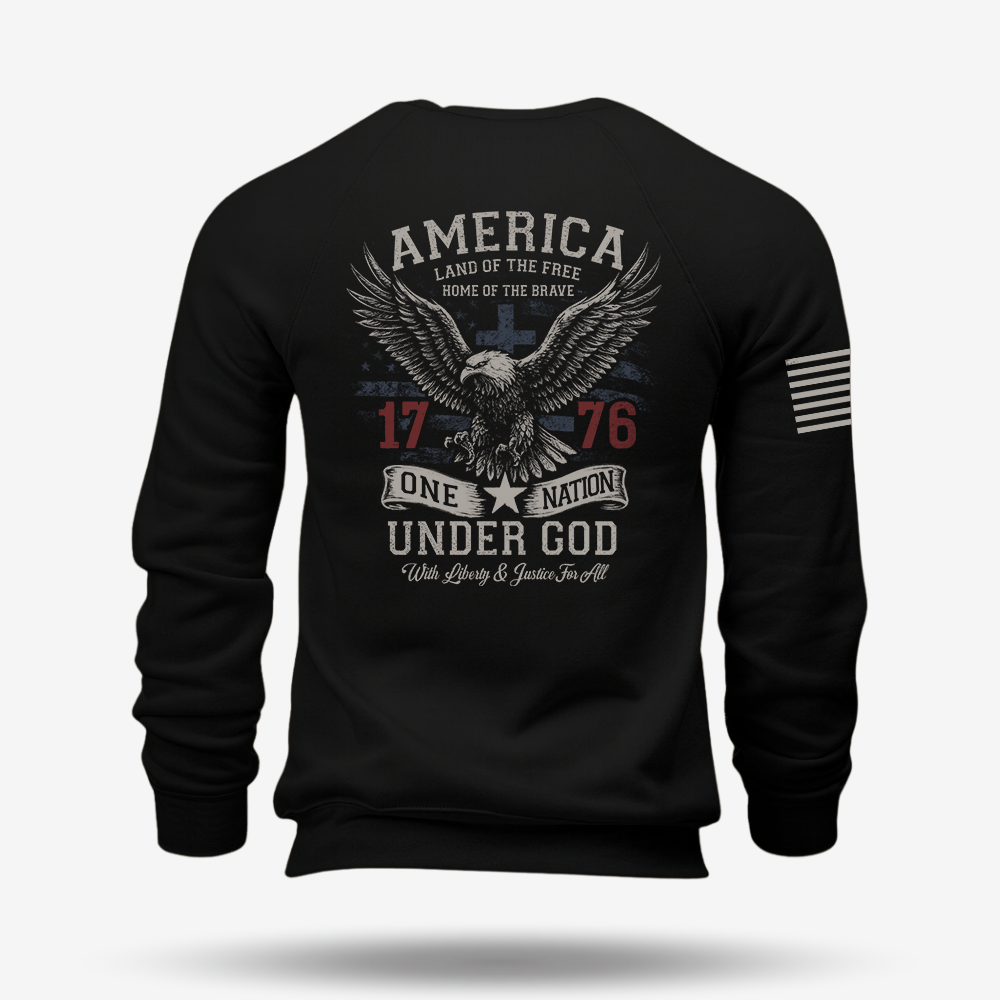 Land Of The Free Sweatshirt