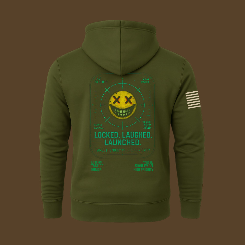 Locked. Laughed. Launched Hoodie
