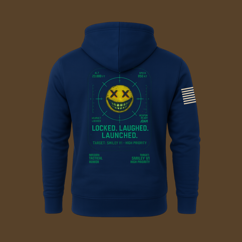 Locked. Laughed. Launched Hoodie