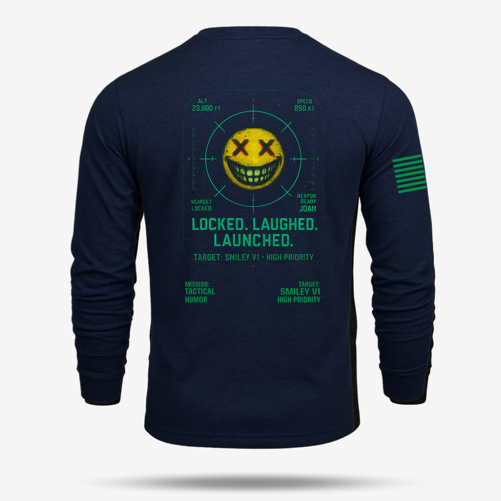 Locked. Laughed. Launched Long Sleeve
