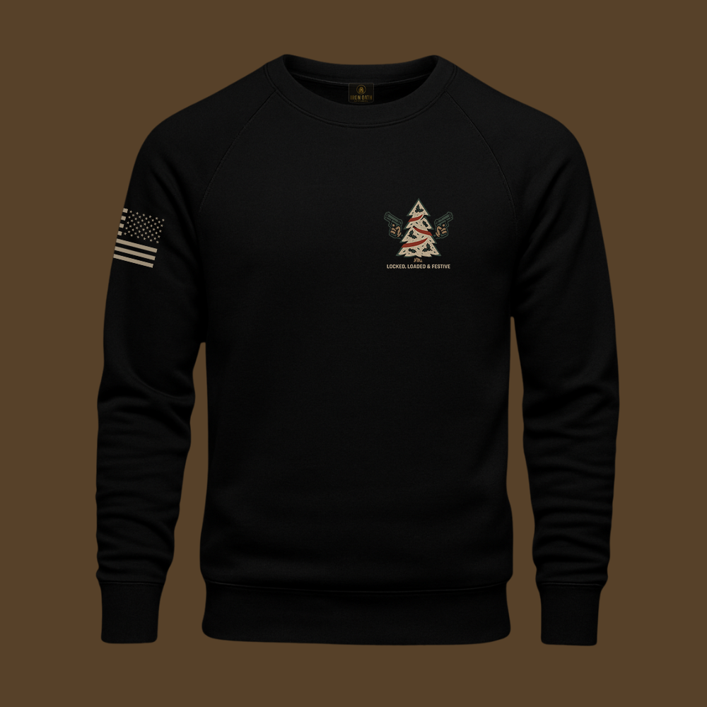 Locked, Loaded & Festive Sweatshirt