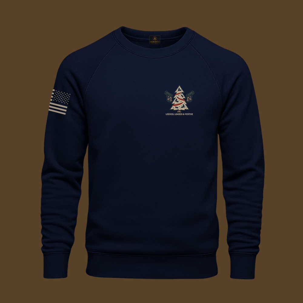 Locked, Loaded & Festive Sweatshirt